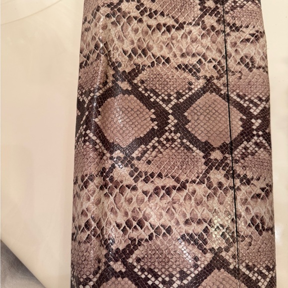 Coach Snake Python Snake Print Clutch in Brown, Beige and Cream A1493-30463 - Picture 14 of 16
